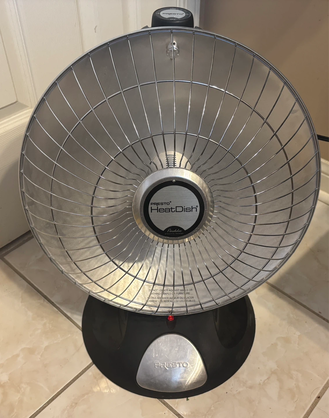 Presto HeatDish Electric Heater - photo 4
