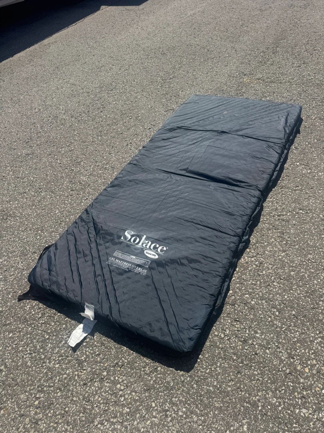 Solace gel overlay ( hospital bed )