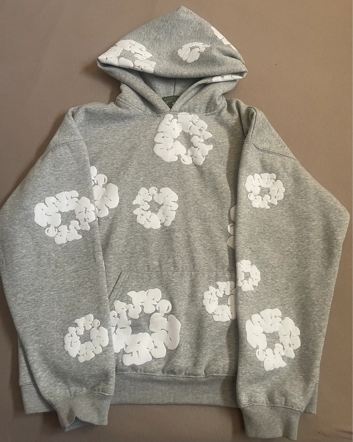 Denim Tears Grey Hoodie Size L