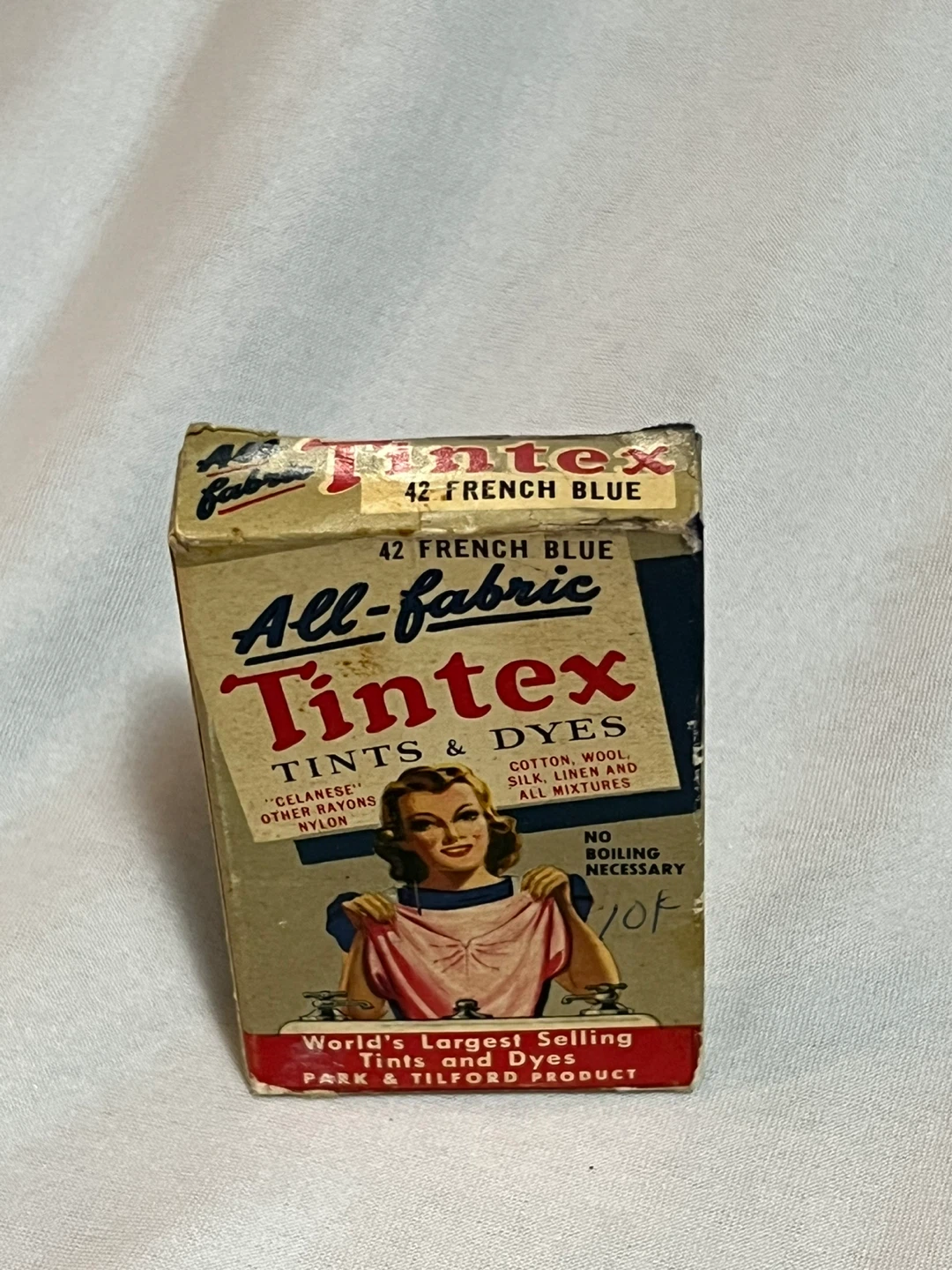 Antique All-Fabric Tintex Box & Die Packet - photo 3