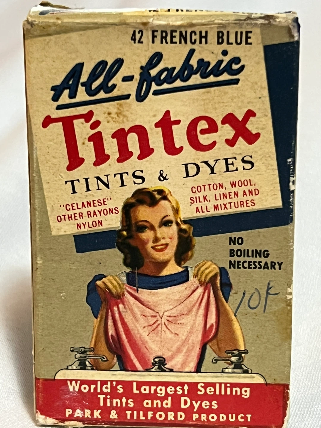Antique All-Fabric Tintex Box & Die Packet - photo 2