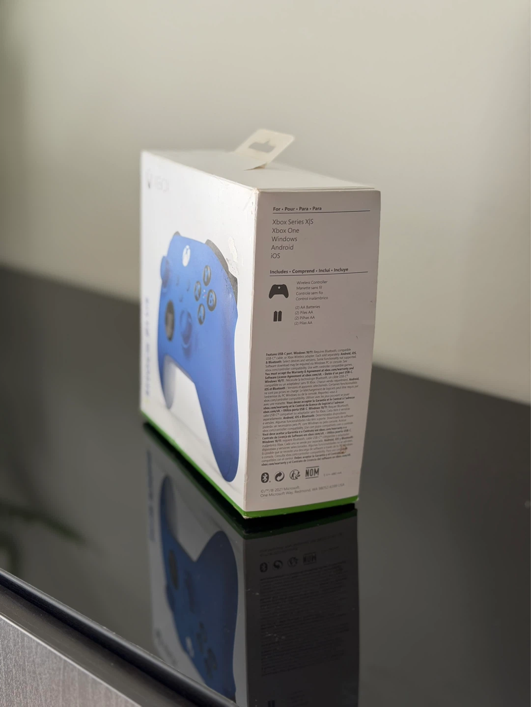 Xbox Wireless Controller - Shock Blue - photo 3