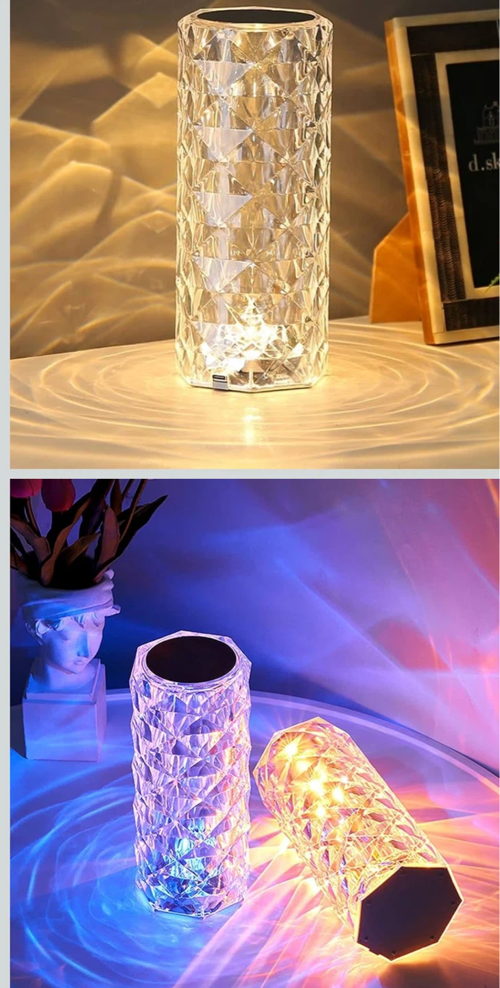 Crystal Table Lamp - photo 2