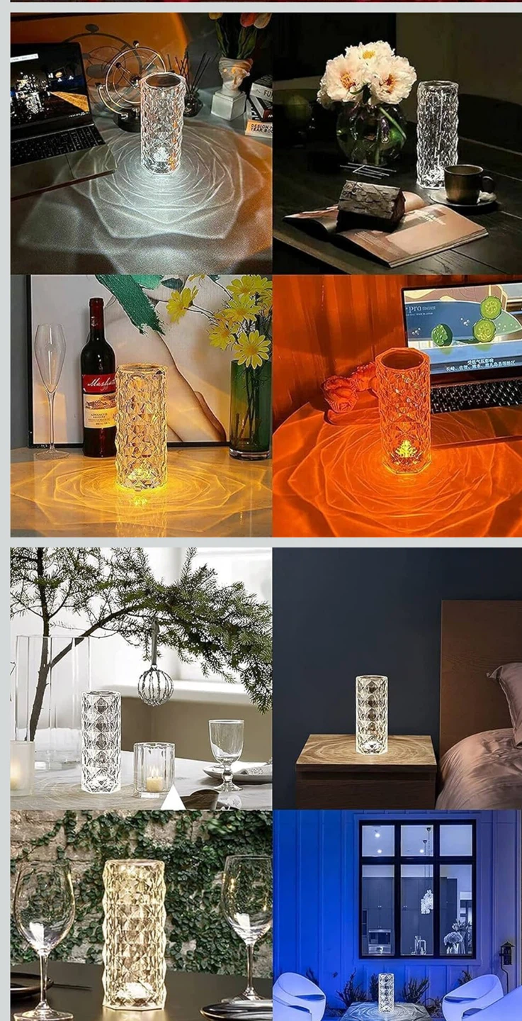 Crystal Table Lamp - photo 3