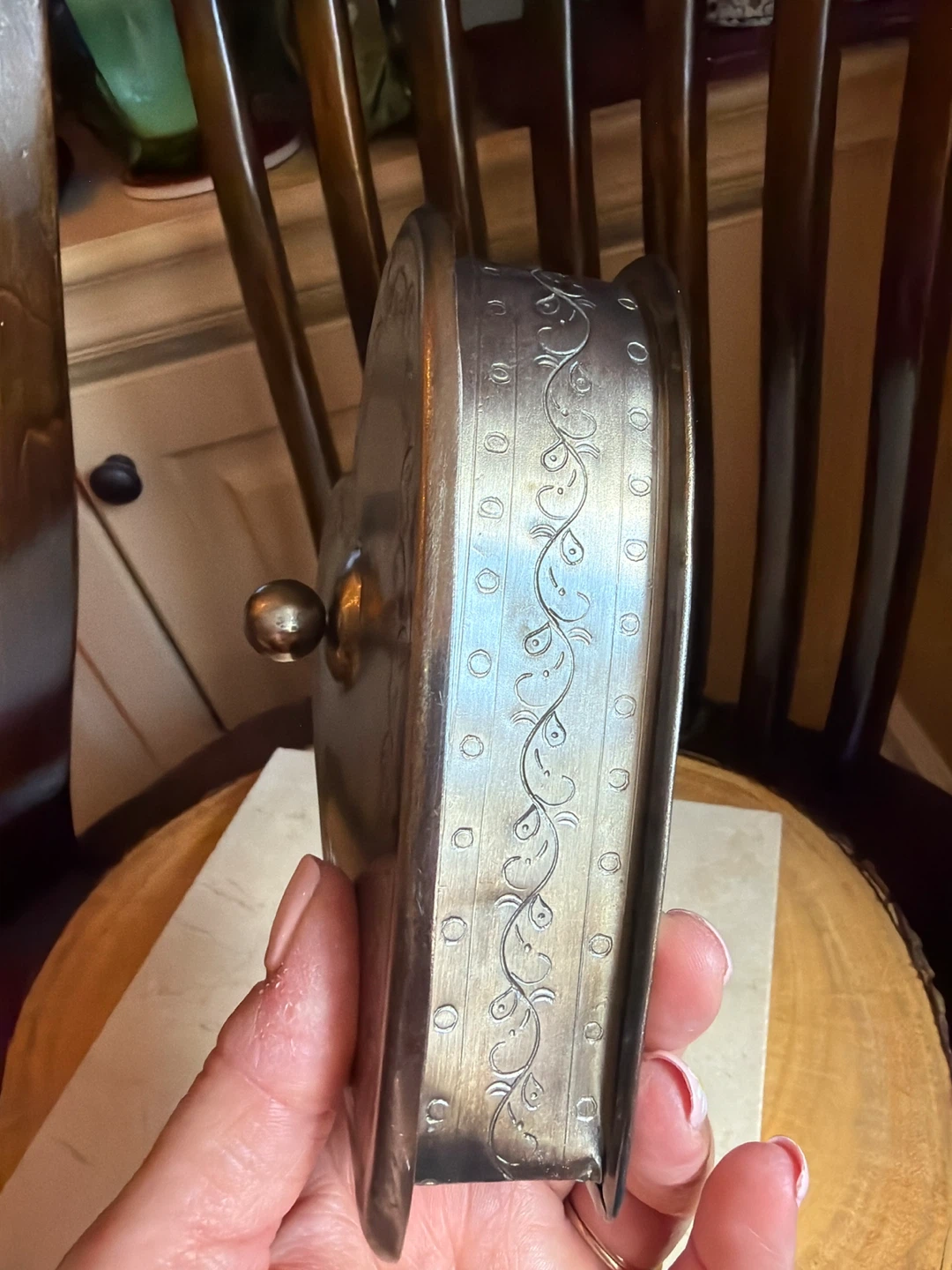 Heart Shaped Metal Box/Trinket Box - photo 5