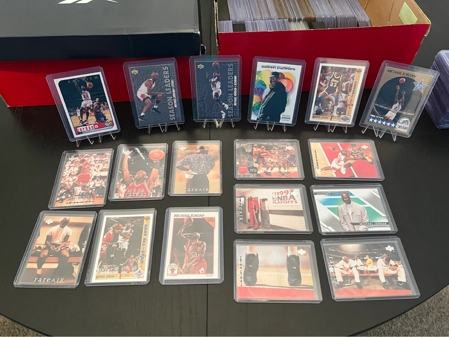 Collection of Michael Jordan Basketball Cards - photo 2