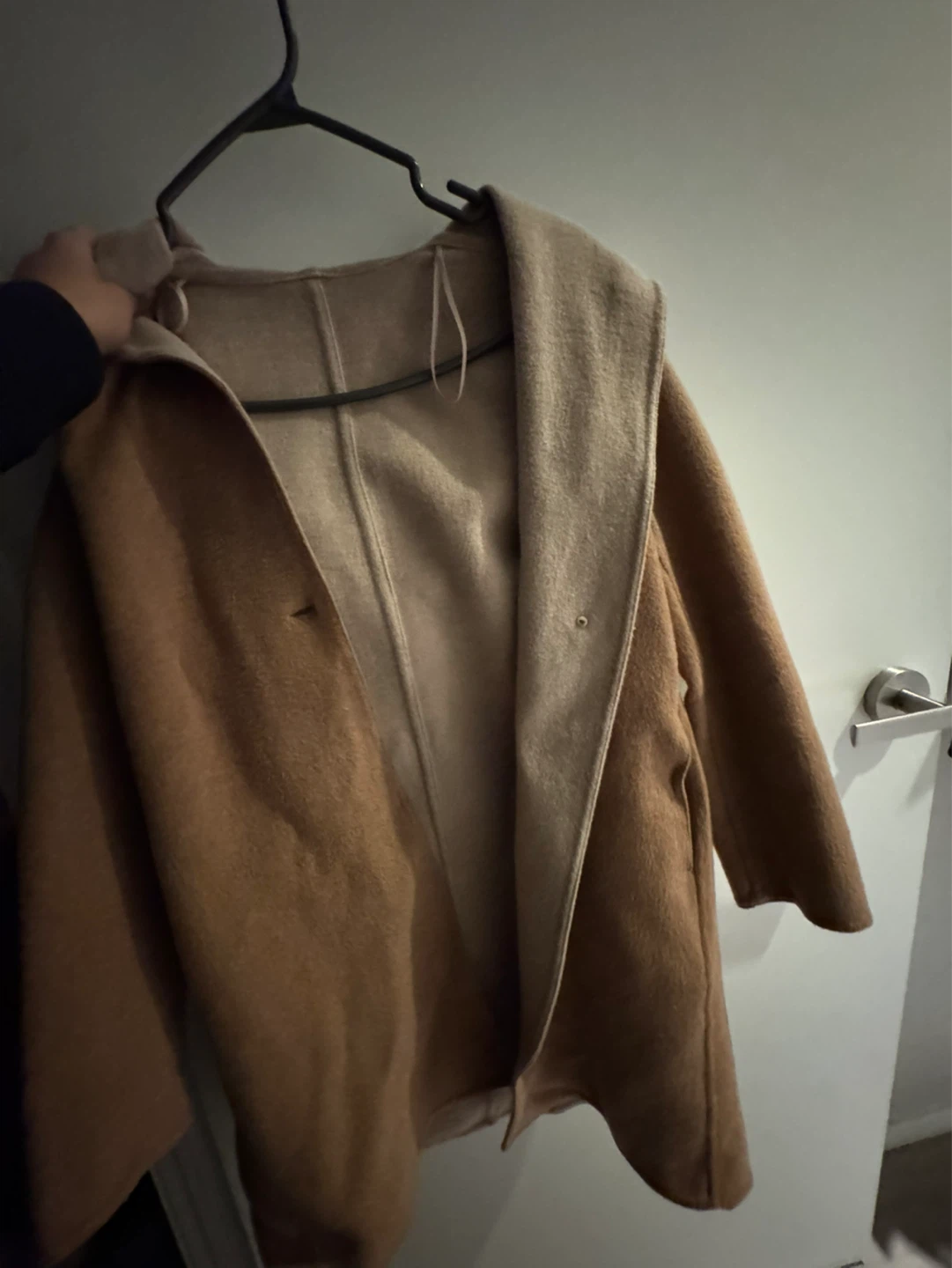 Uniqlo Women's Coat - Camel/Beige