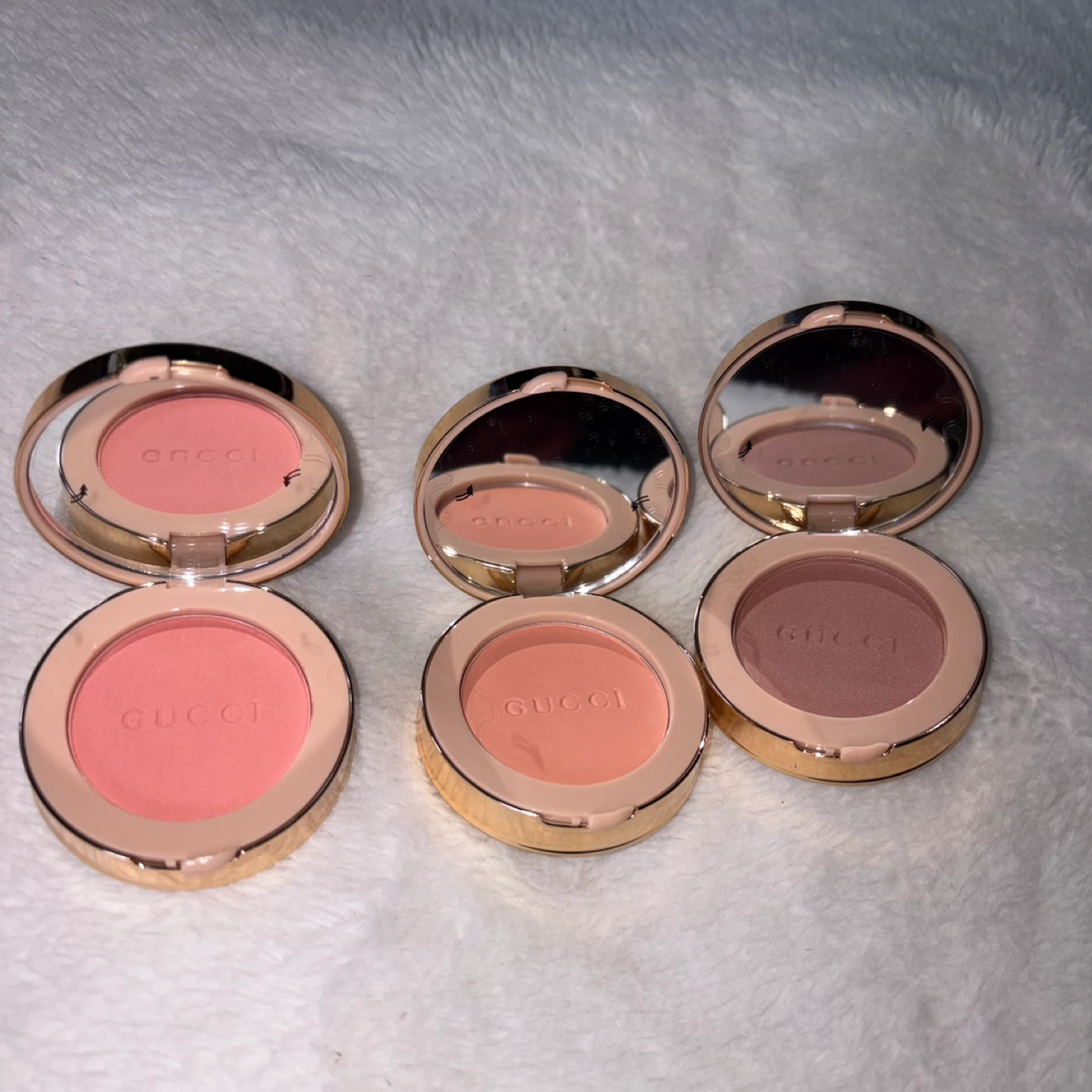 Gucci Blush  bundle 3 pcs