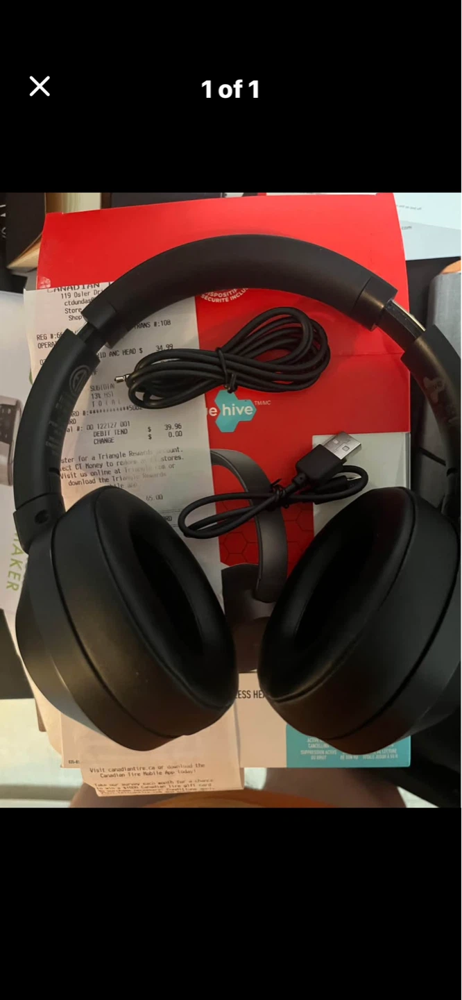 Black Over-Ear Headphones