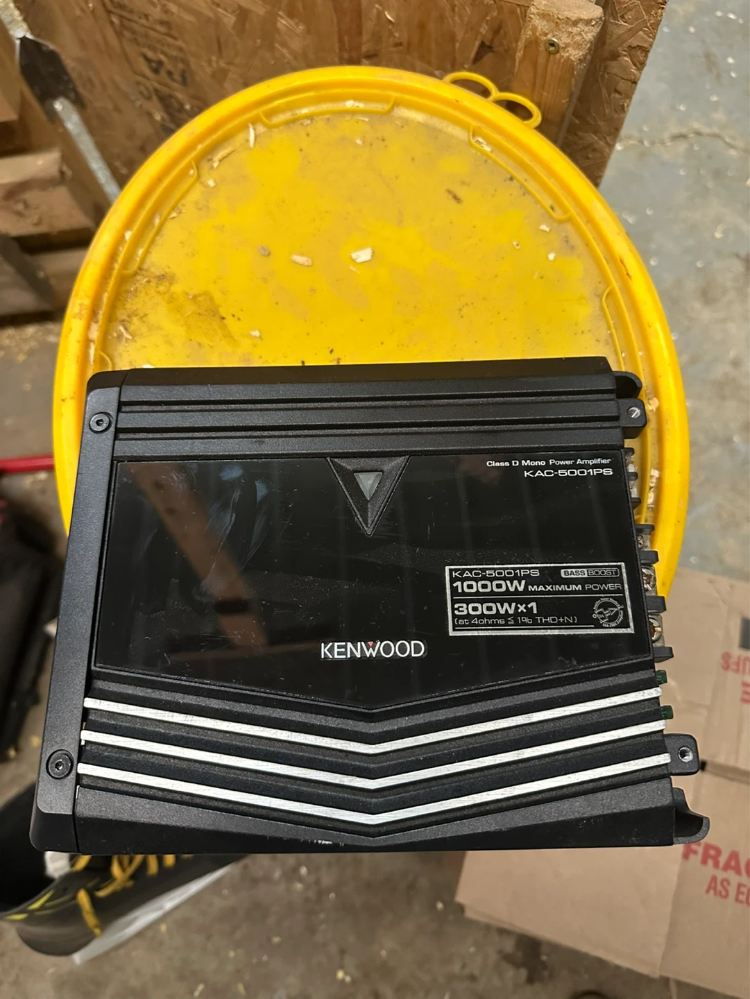 Kenwood KAC-5001PS Class D Mono Power Amplifier