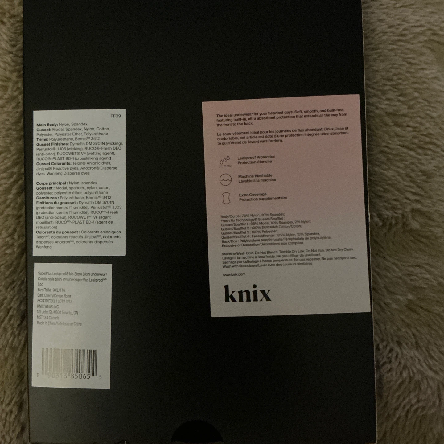 New Knix SuperPlus Leakproof Period underwear - photo 2