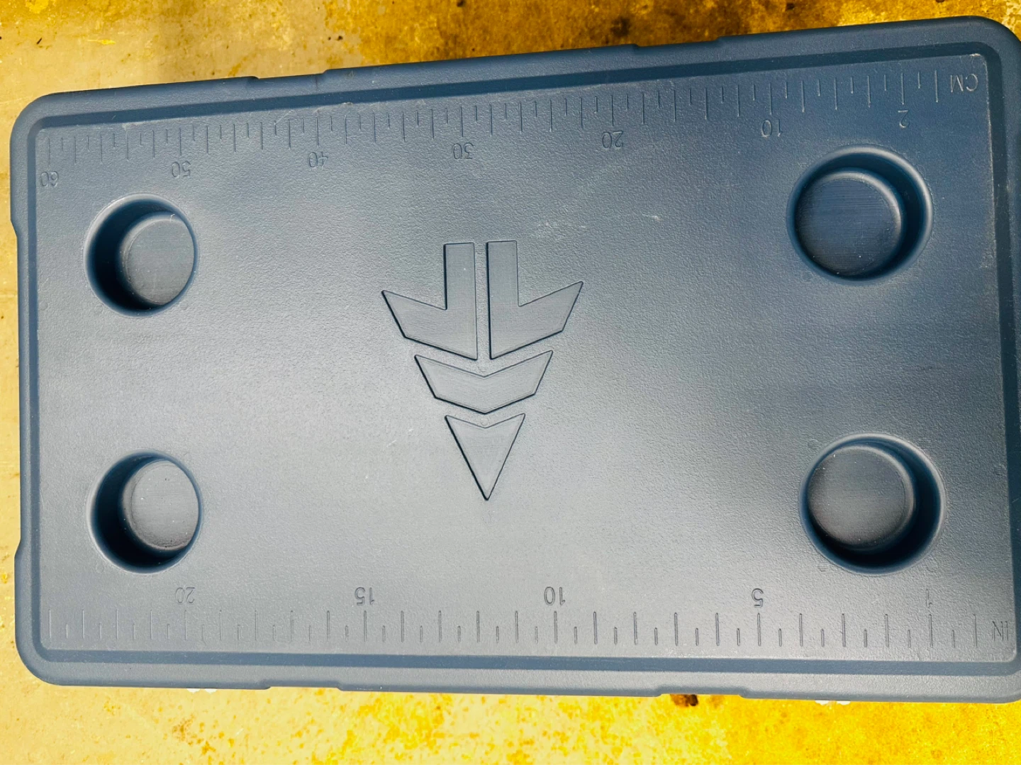 Woods Blue Cooler with Wheels and Built-in Ruler - photo 2