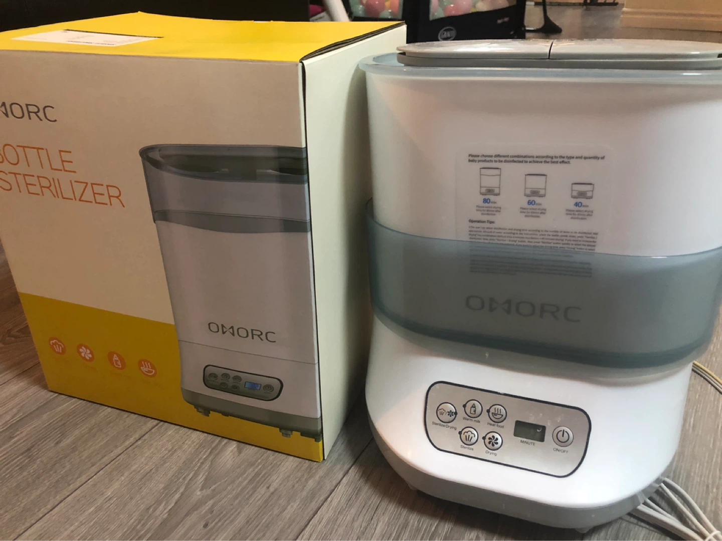 OMORC Bottle Sterilizer and Dryer
