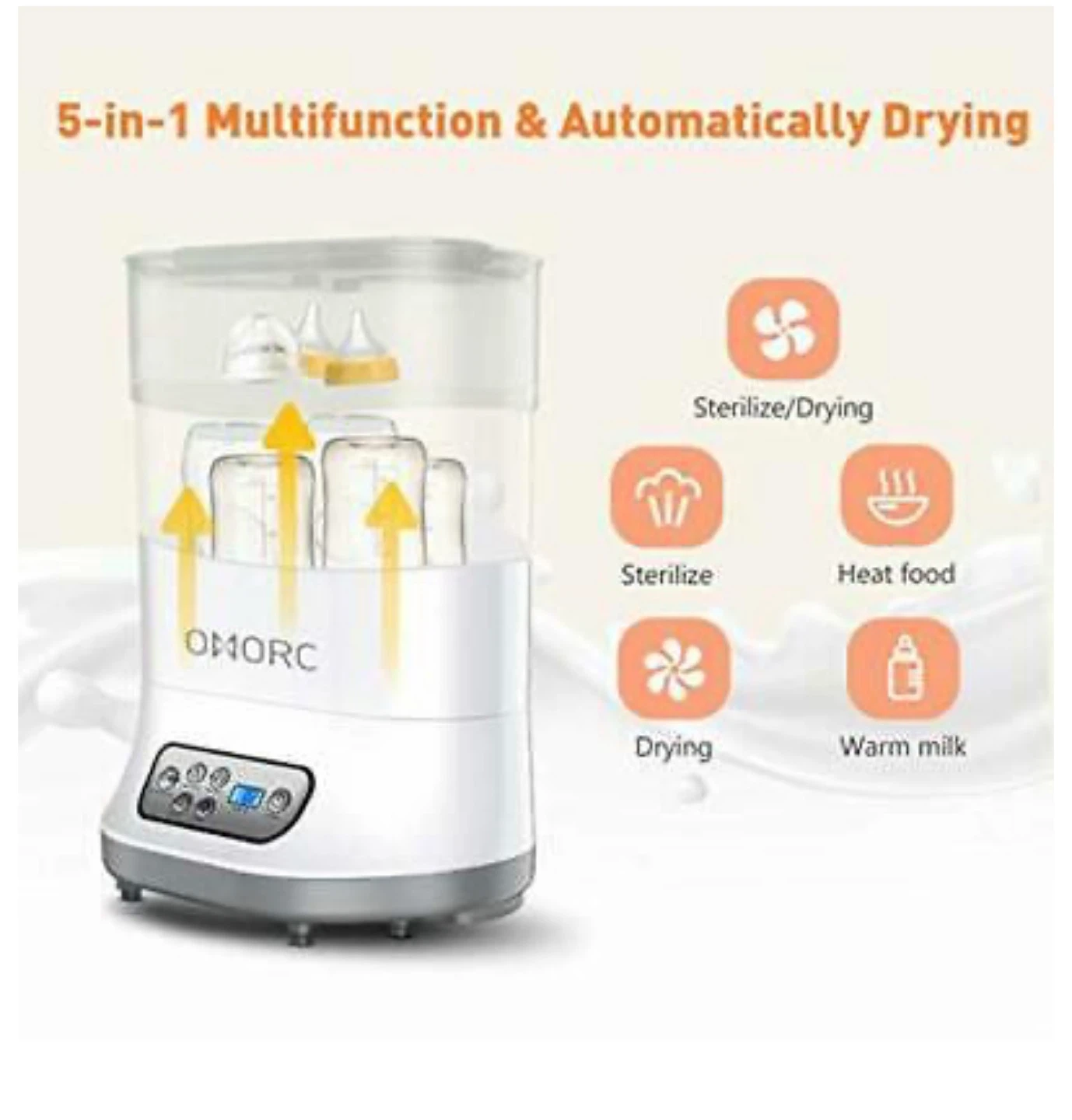 OMORC Bottle Sterilizer and Dryer - photo 2