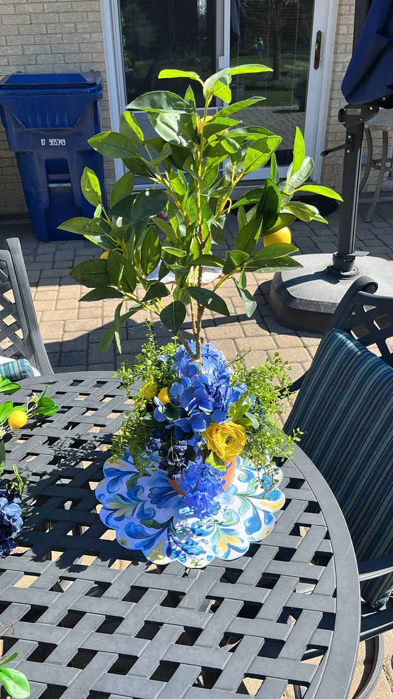 Lemon Tree Centerpieces