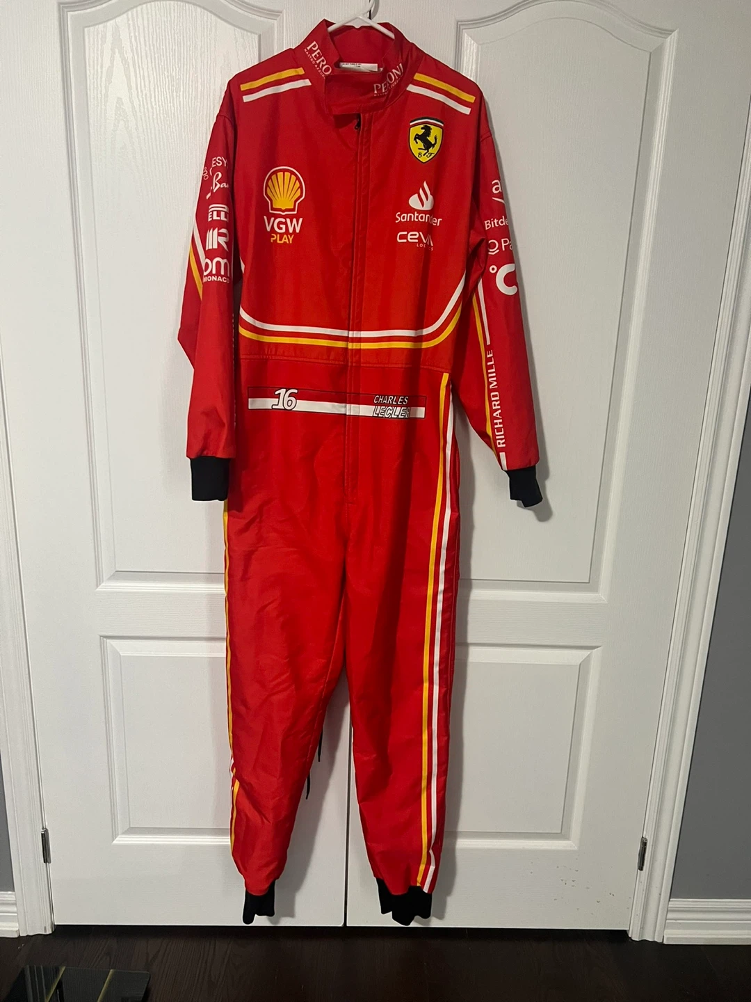 Ferrari Charles Leclerc Racing Suit