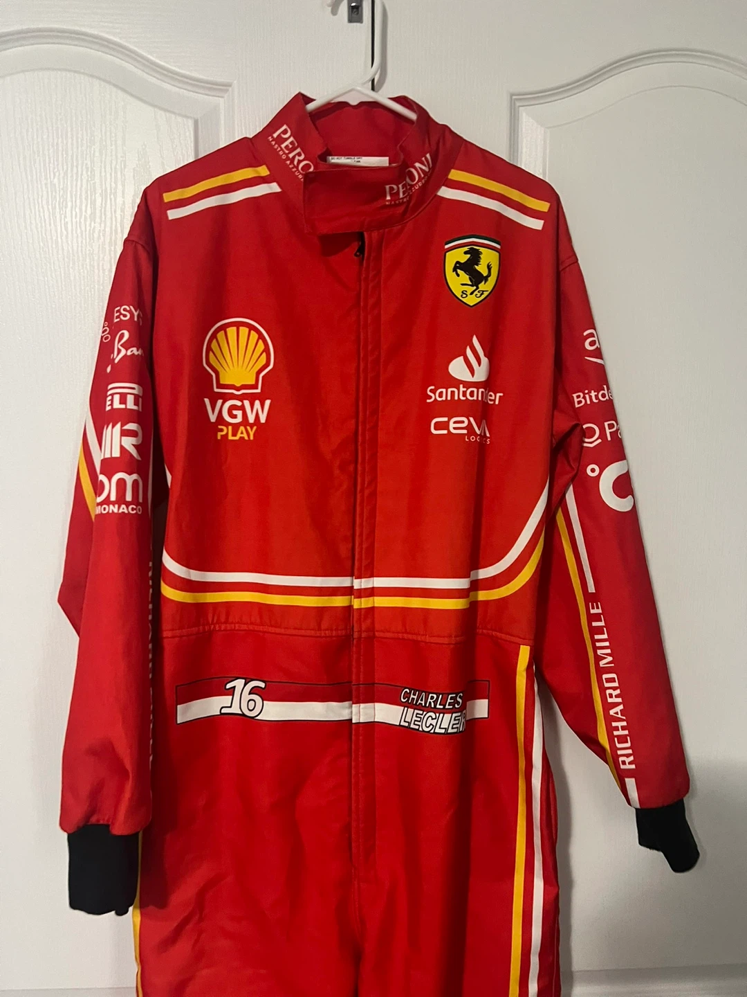 Ferrari Charles Leclerc Racing Suit - photo 2