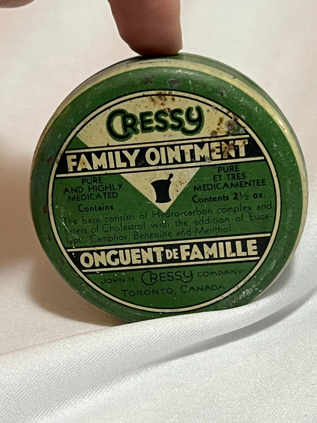 Antique Creesy Medical Tin - photo 2