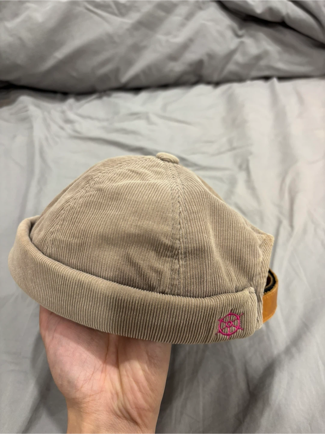 Wayward Corduroy Skull Cap - Tan