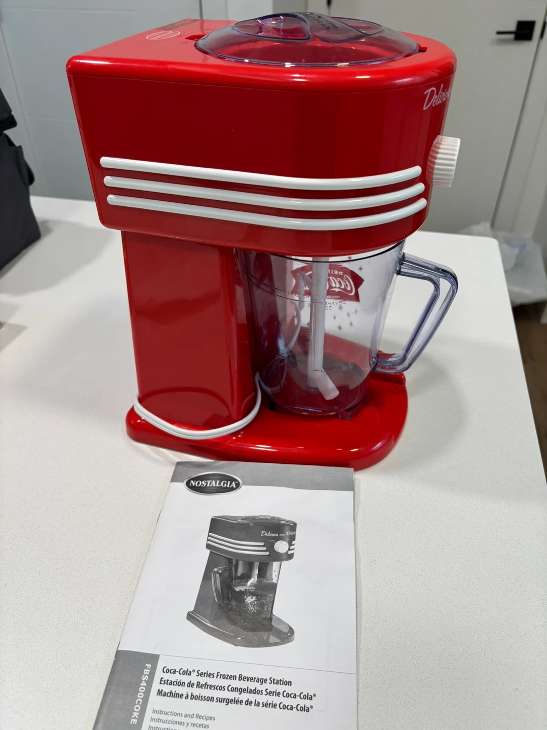 Nostalgia Coca-Cola Series Frozen Beverage Maker