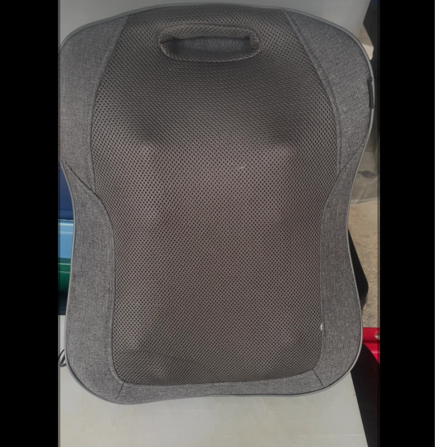 Grey Shiatsu Massage Cushion with Heat