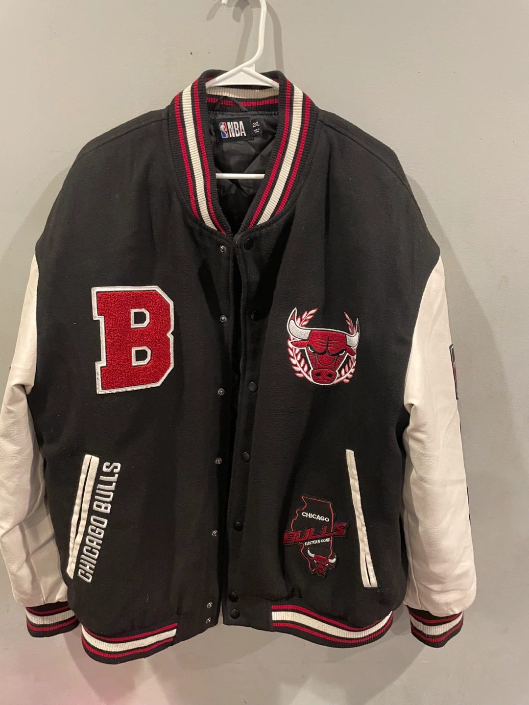 Chicago Bulls NBA Letterman Jacket 2XL