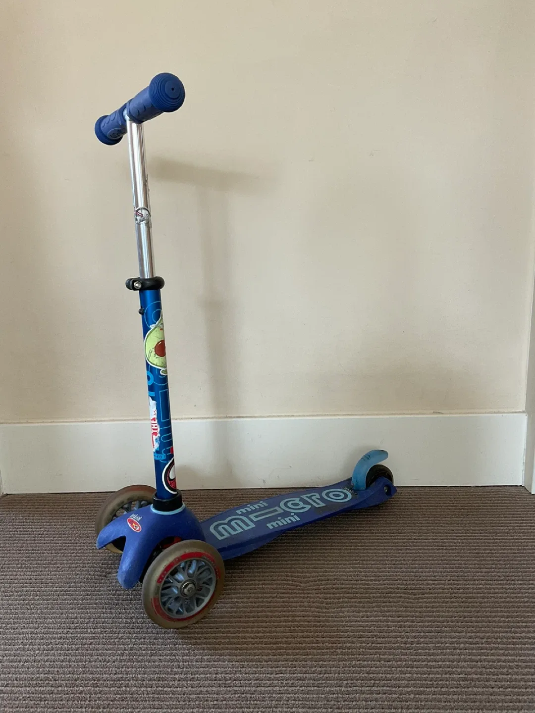 Mini Micro 3-Wheels Kids Kick Scooter - adjustable handlebar