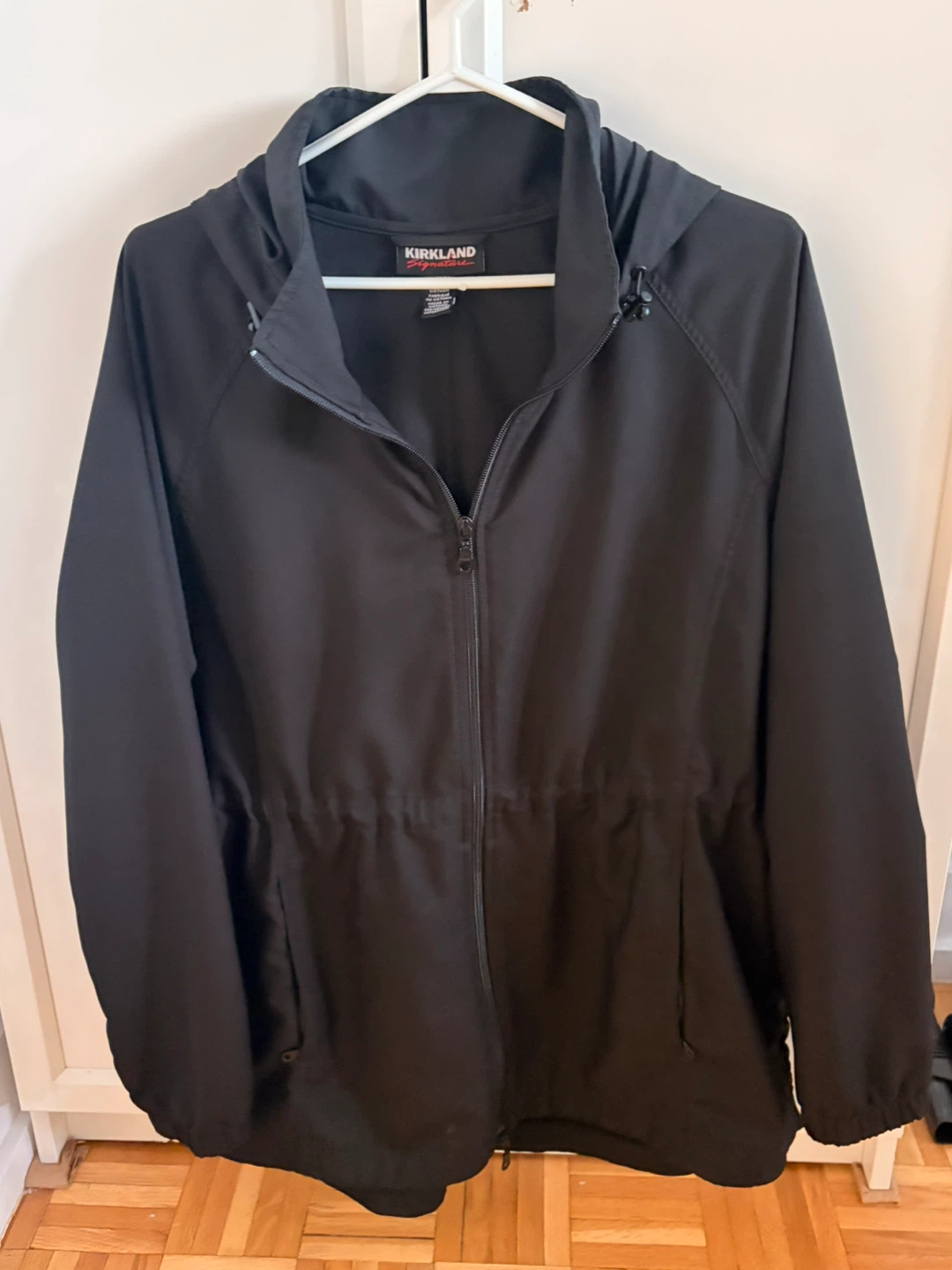 Kirkland Signature Black Hooded Jacket - XL