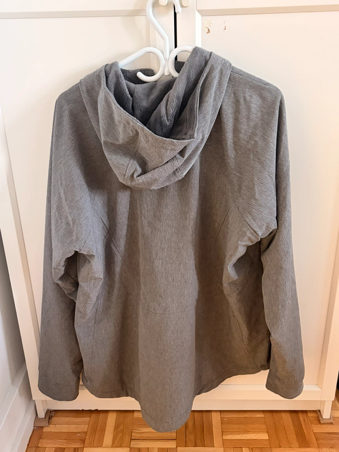 Kirkland Signature Women’s Grey Hoodie Jacket XXL - photo 2