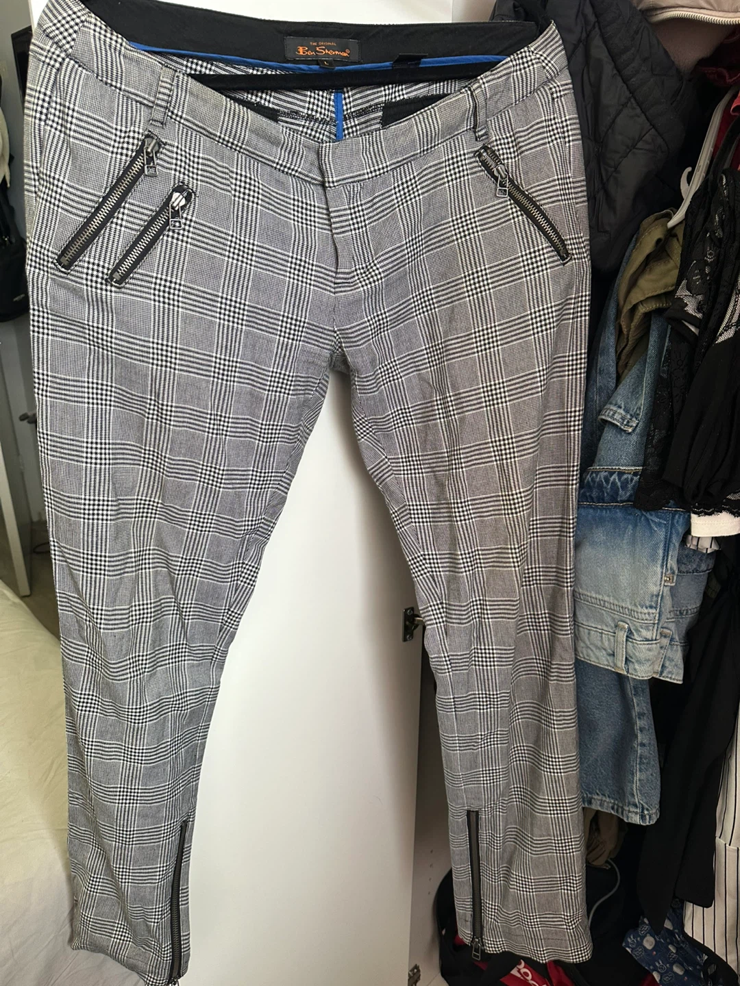 Ben Sherman Plaid Pants - Size L
