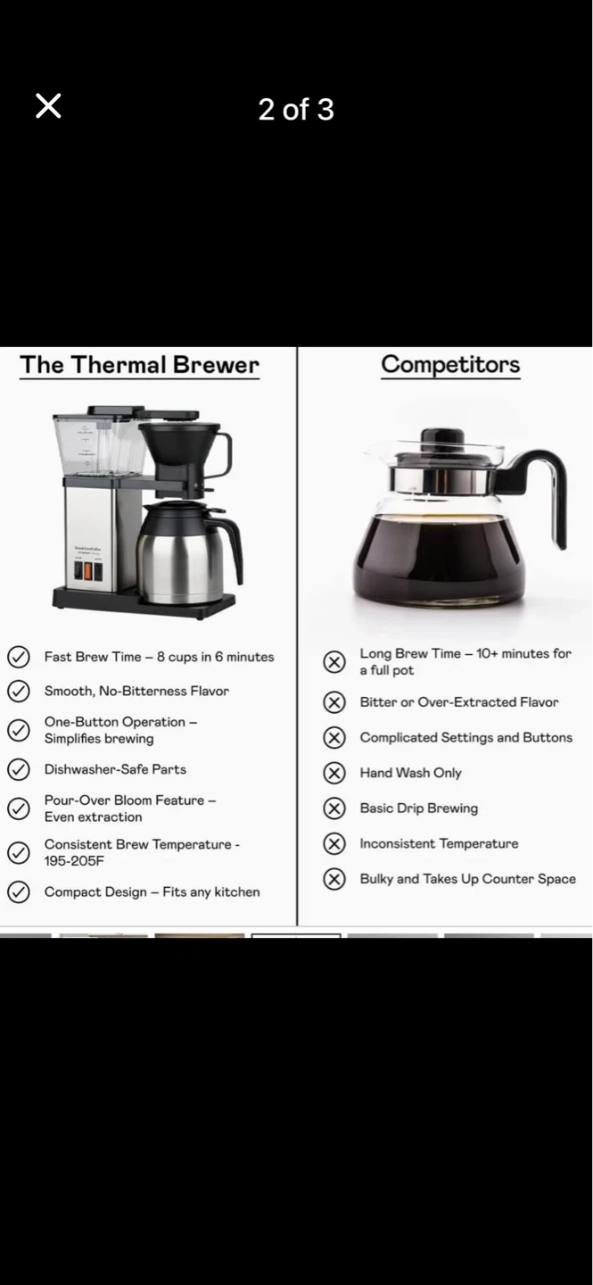 SimplyGoodCoffee The Thermal Brewer Coffee Maker - photo 2