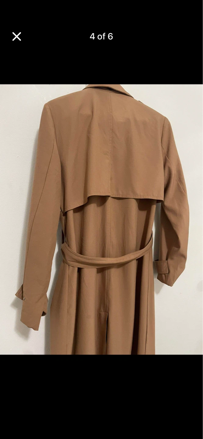 Tan Trench Coat - photo 3
