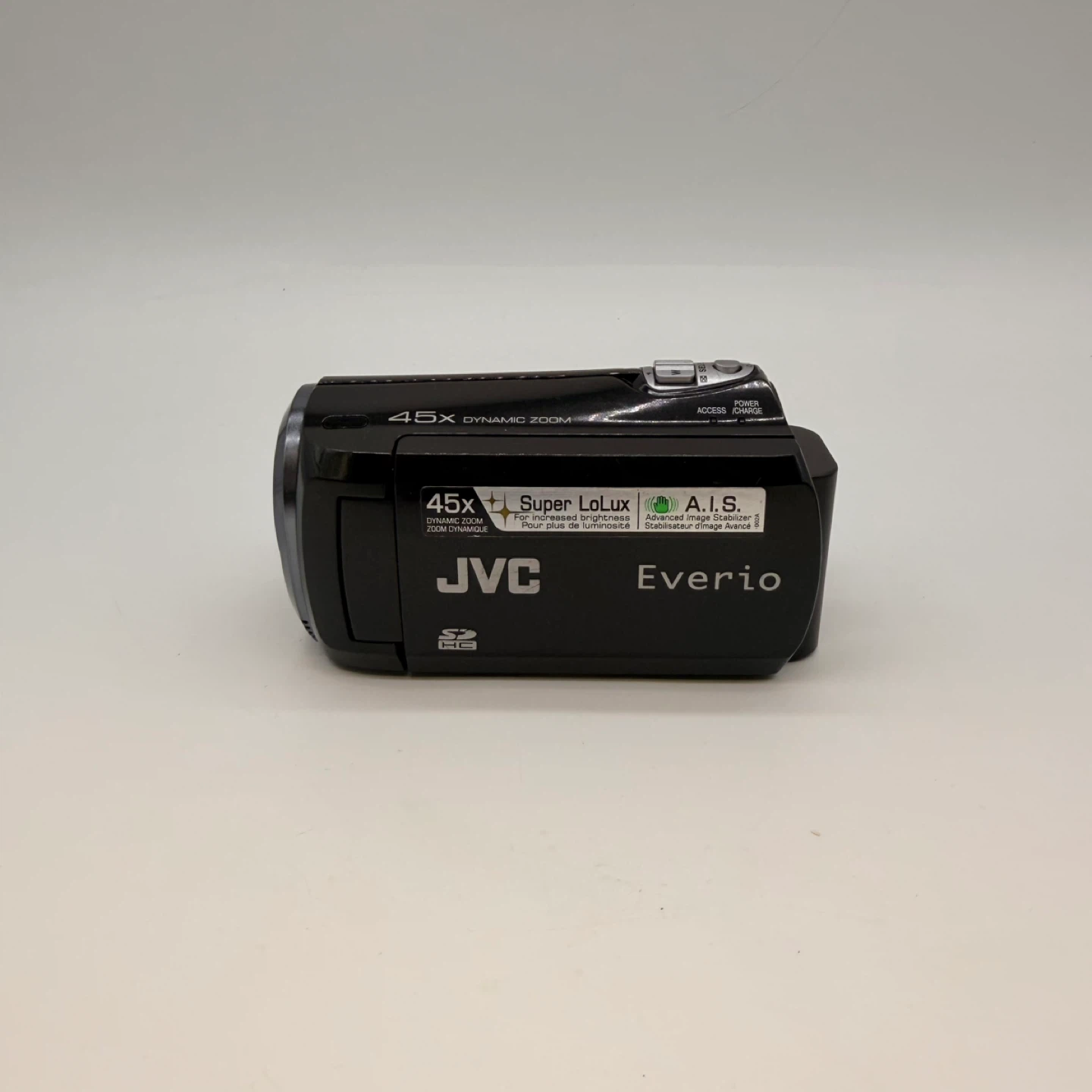 JVC Everio GZ-MS110BU Camcorder 45x Zoom w/ Battery & Charger - photo 2