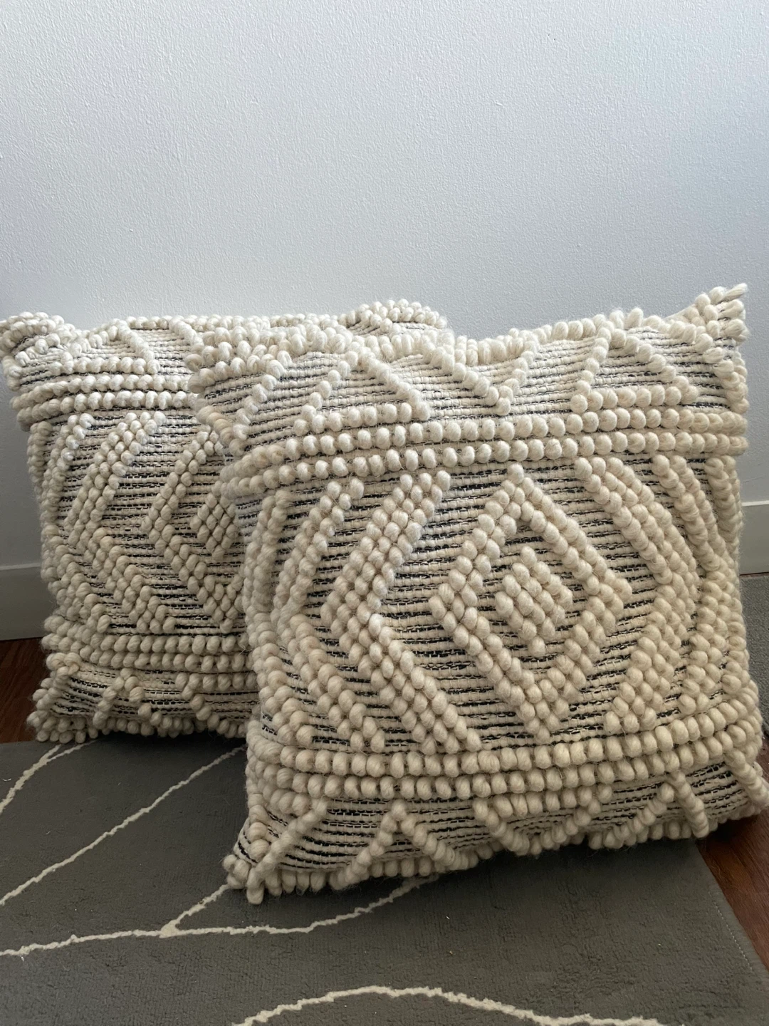 Textured Throw Pillows (Set of 2) - photo 4