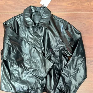 Black Patent Jacket Zara
