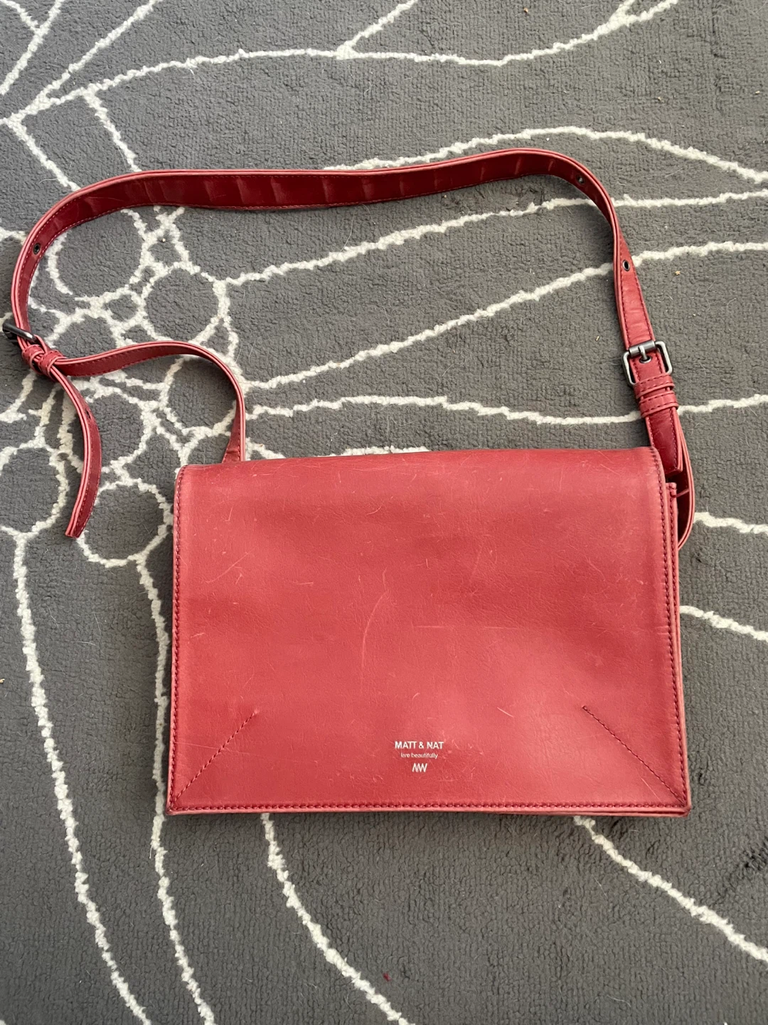 Matt & Nat Red Crossbody Bag - photo 2
