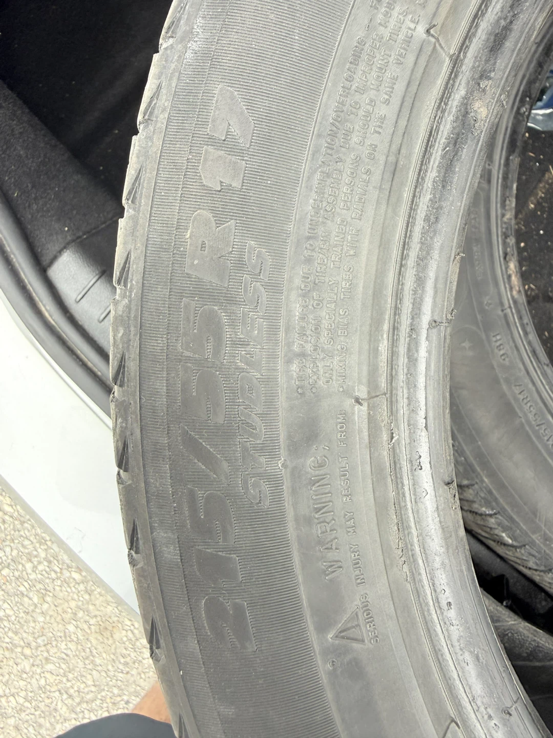 Michelin 215/55R17 Tires (Set of 4) - photo 2
