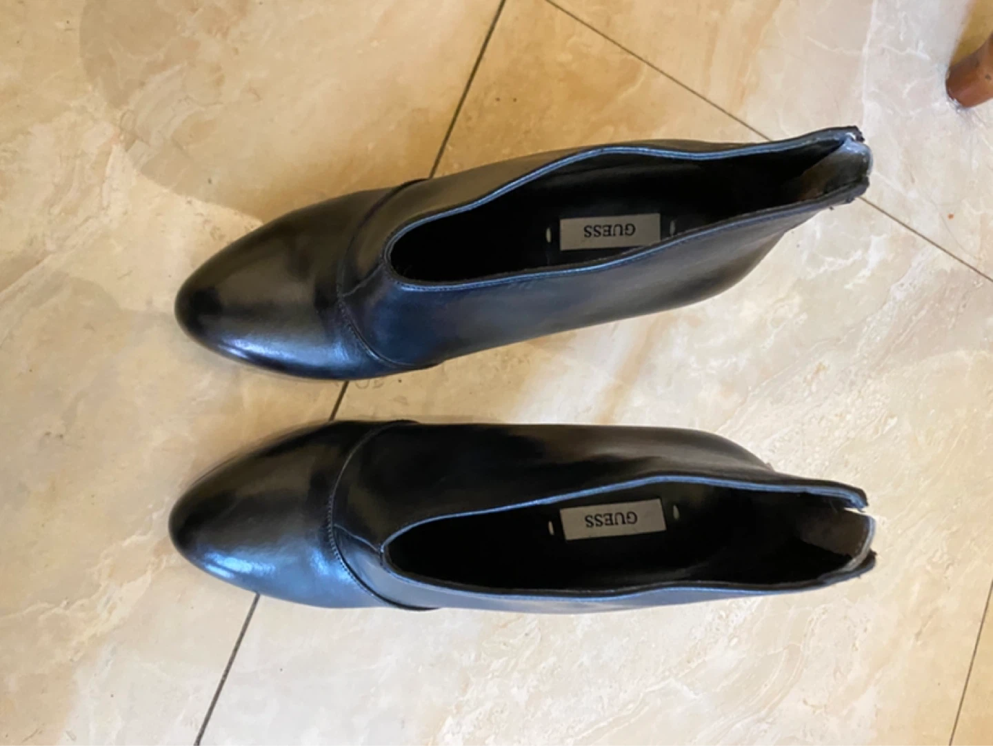 Black Guess Ankle Boots