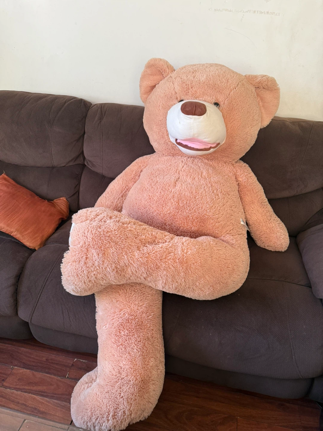 Giant Teddy Bear Plush Toy - Light Brown