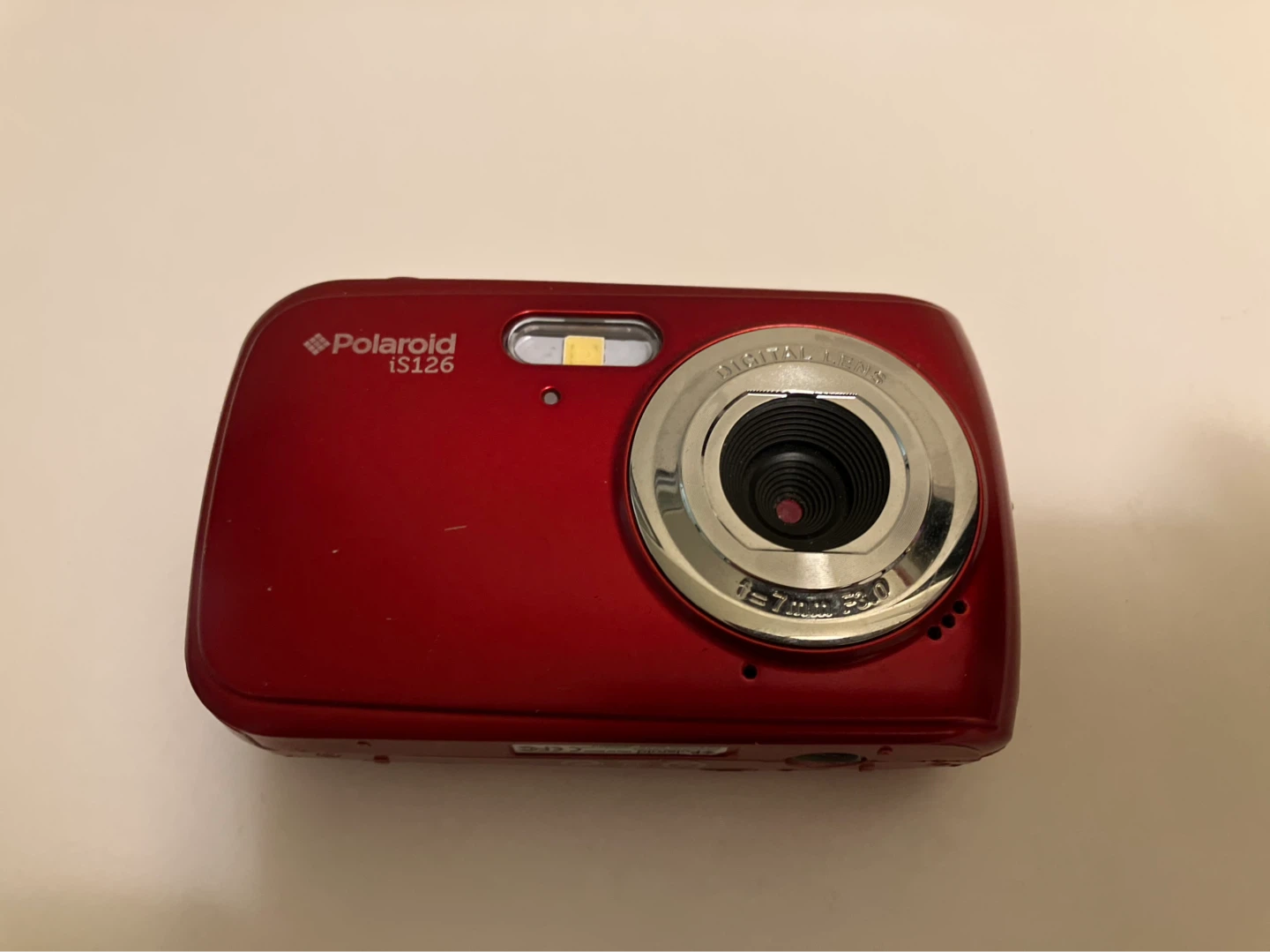 Polaroid IS126 Red Digital Camera