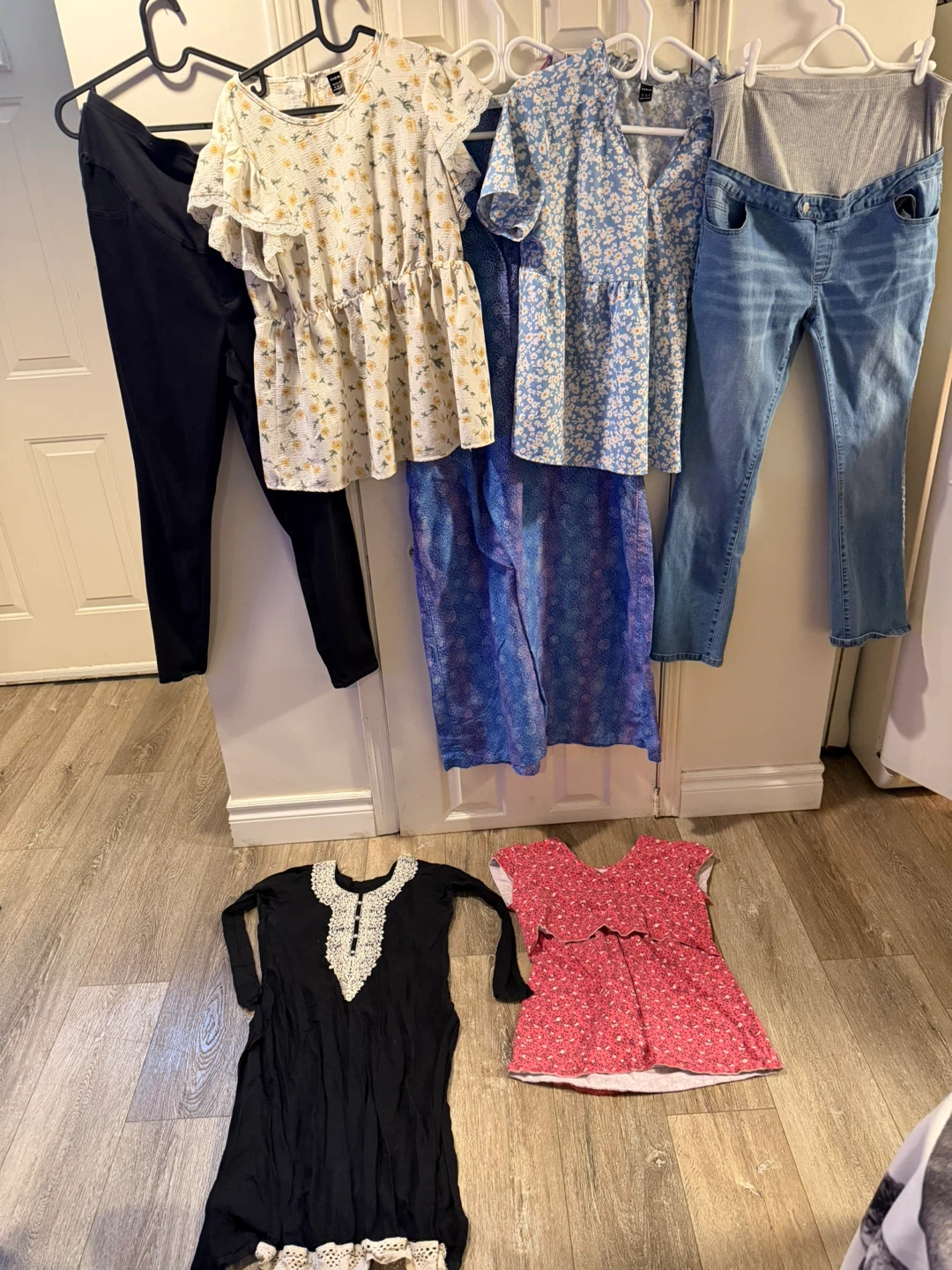 Bundle of Patterned Women's Clothing