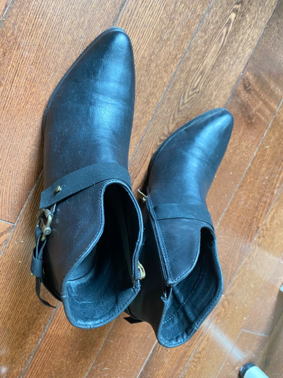 Black Ankle Boots - Size 39