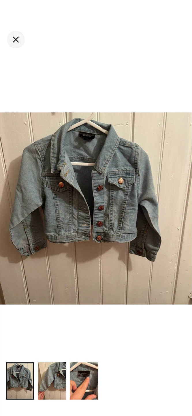 Picapino Denim Jacket - Size 4T