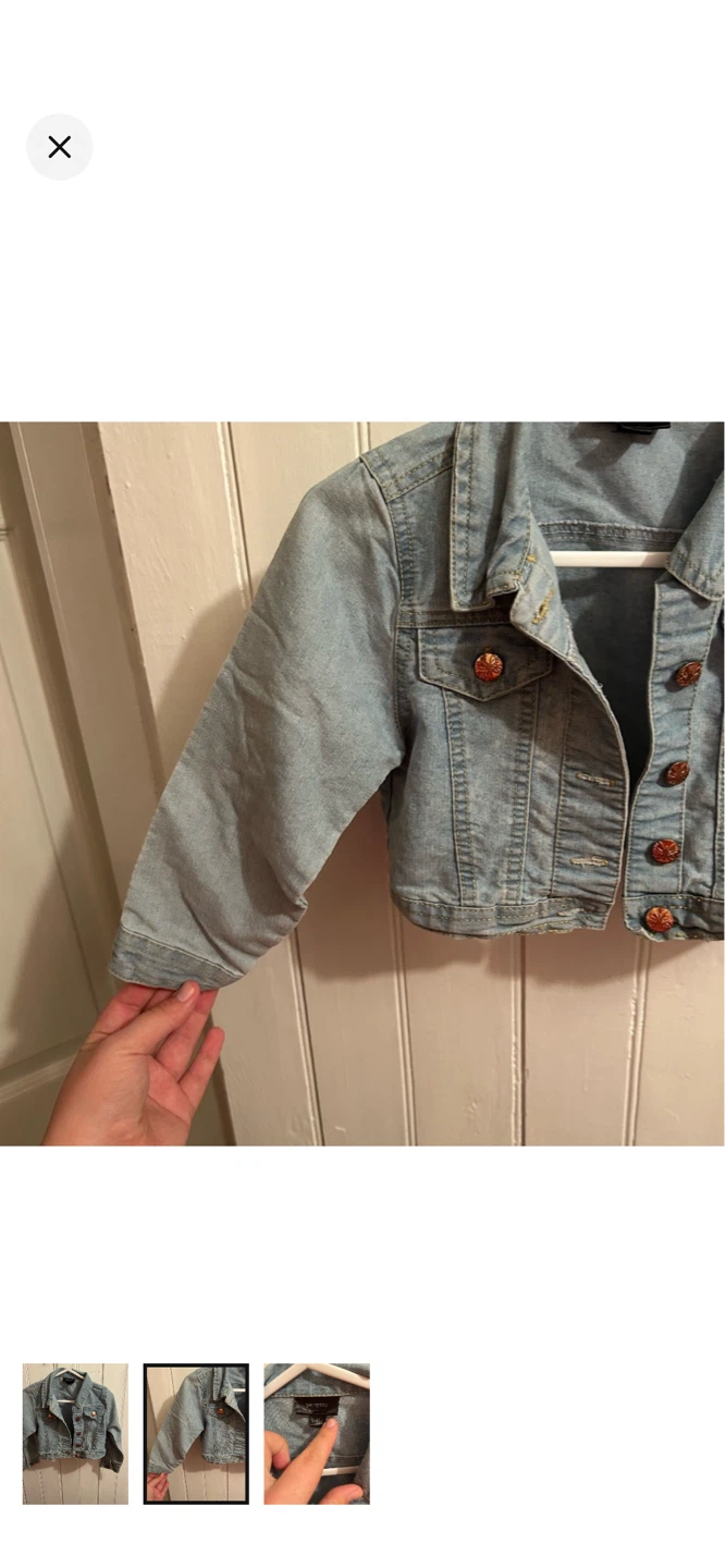 Picapino Denim Jacket - Size 4T - photo 2