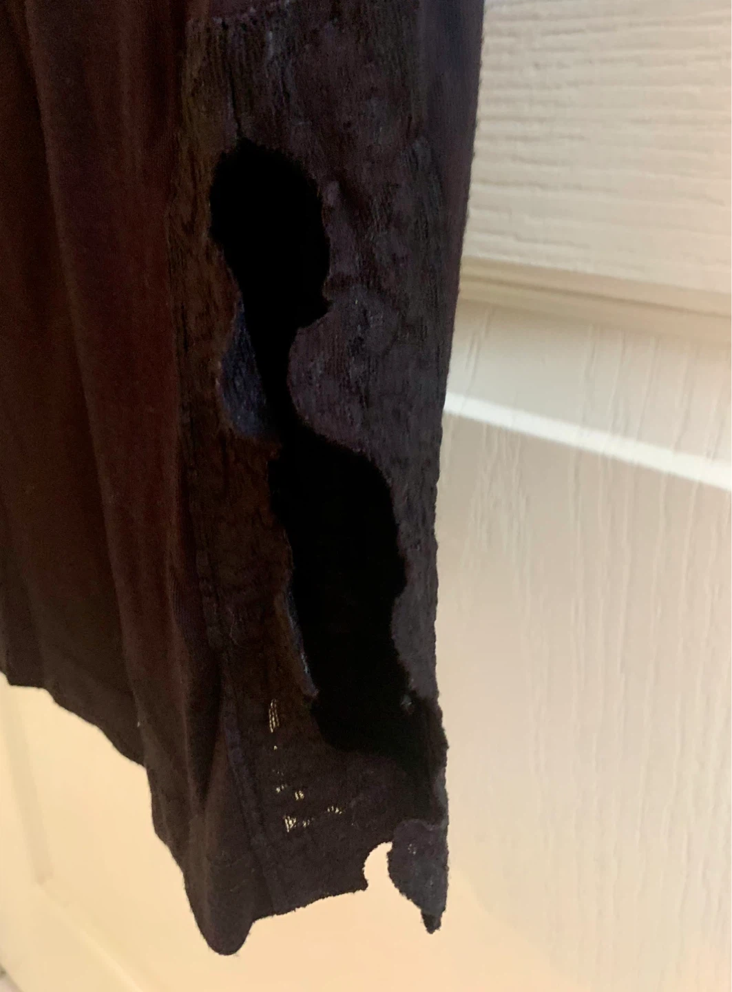 April Cornell Long Black Slip Size S - photo 3