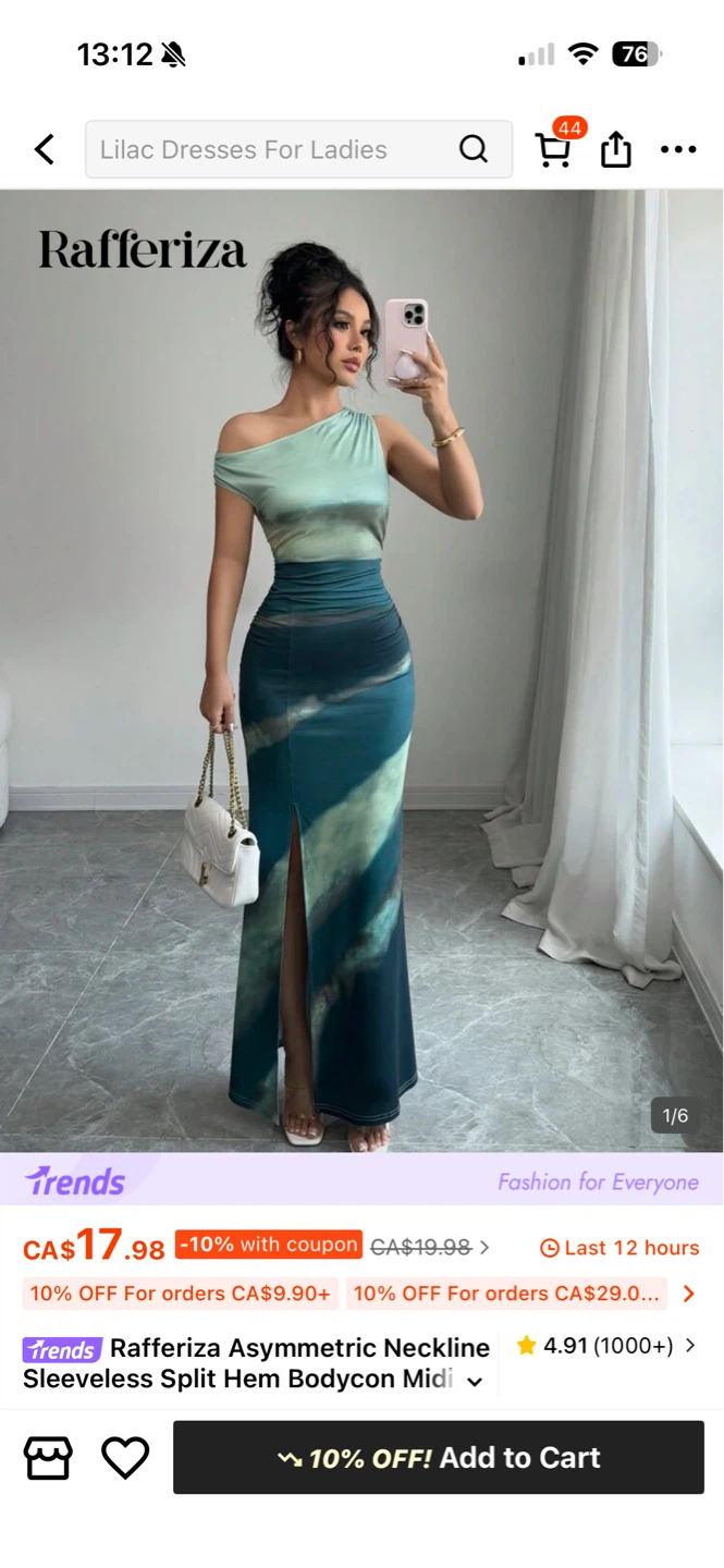 Asymmetric Neckline Sleeveless Bodycon Midi Dress