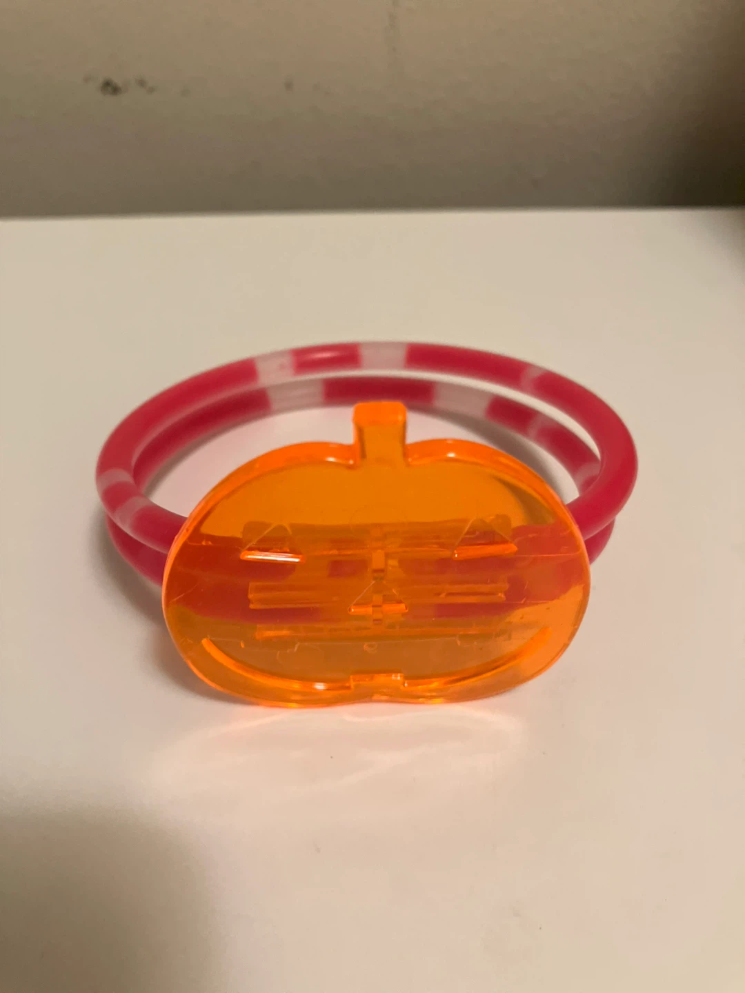 Halloween Pumpkin Slap Bracelet