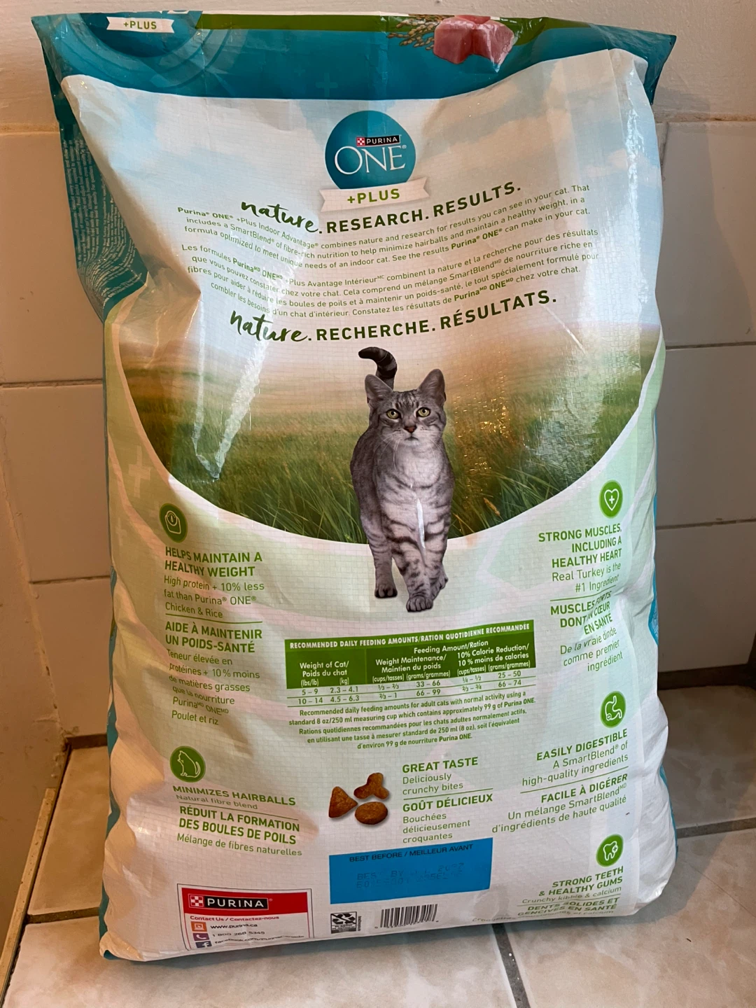 Purina One Brand New Cat Food 16lbs - photo 2