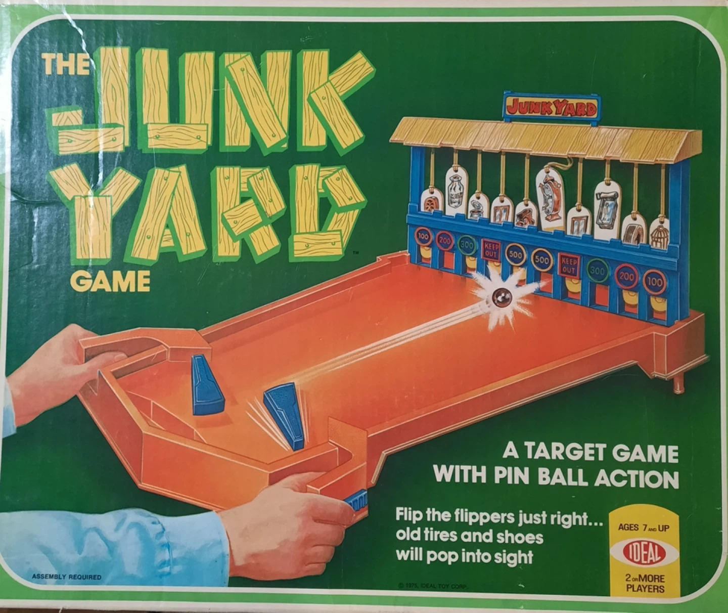 The Junk Yard Game  1975 by Ideal Toy Corp