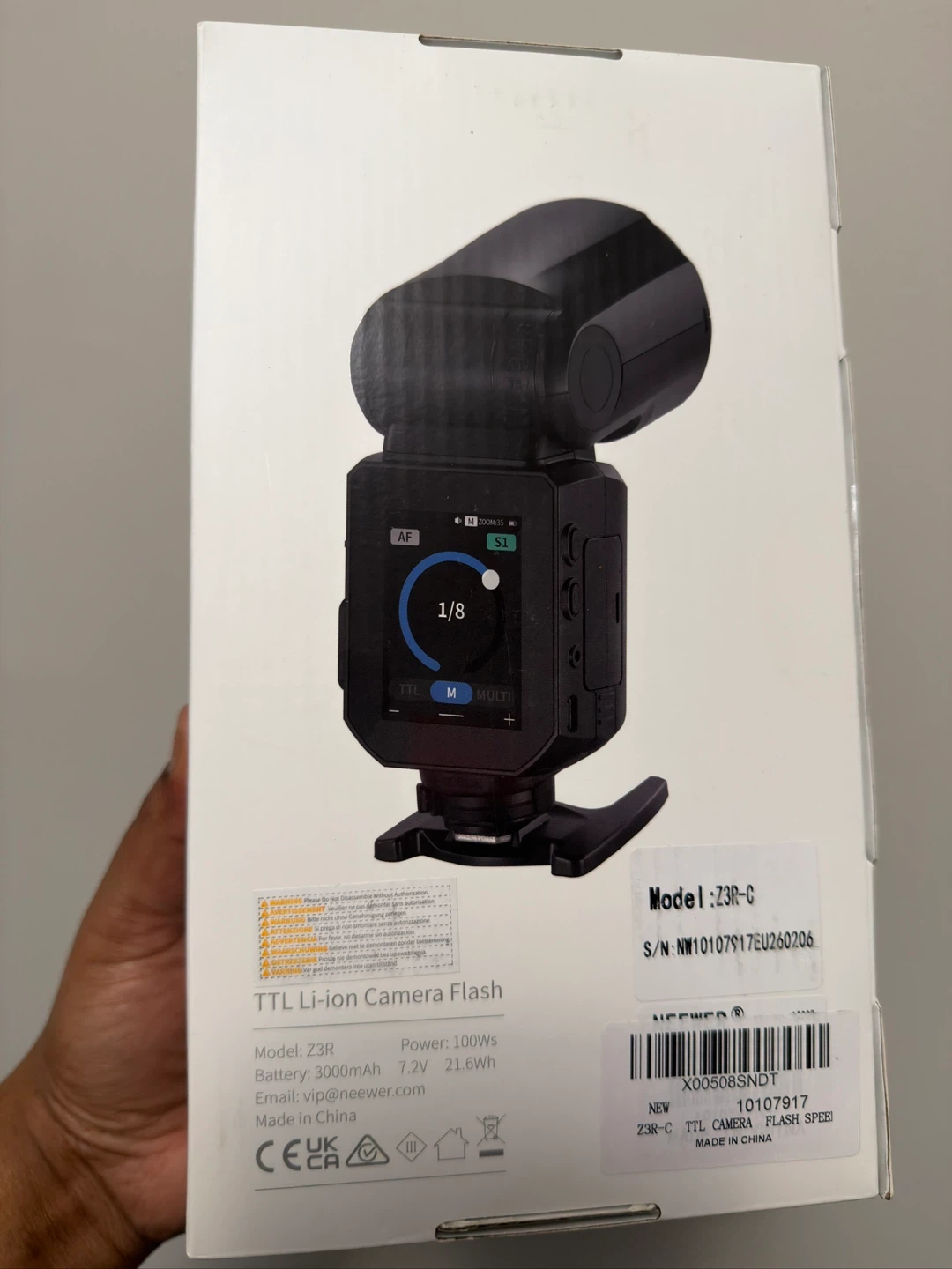 NEEWER Z3R-C 100Ws TTL FLASH - photo 2